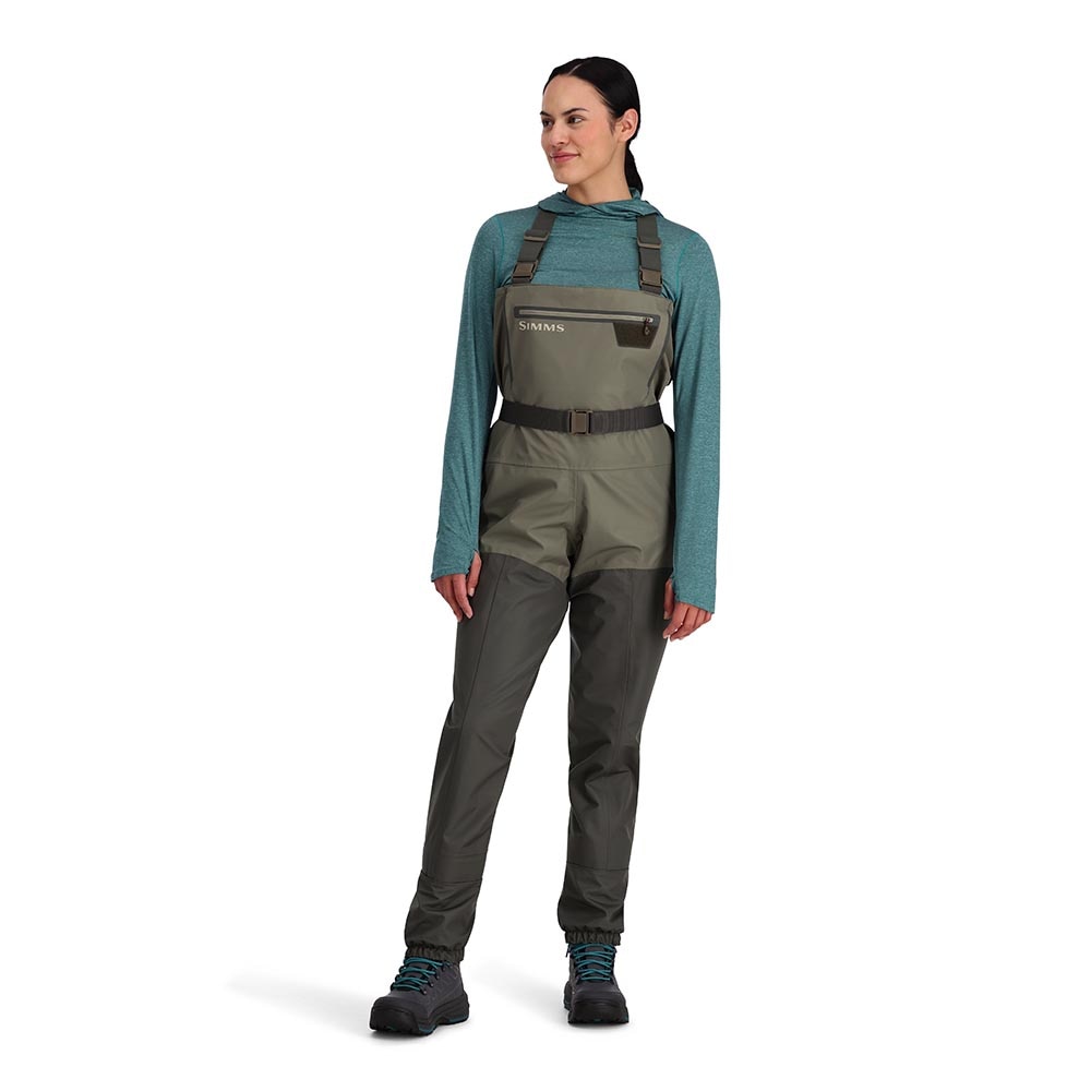 Simms Tributary Stockingfoot Waders Women's in Basalt